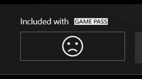 sad face on install button.